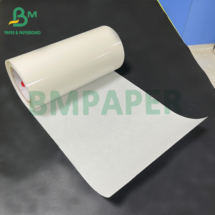 Oilproof Heat Resistance 58gsm Silicone Glassine Release Paper