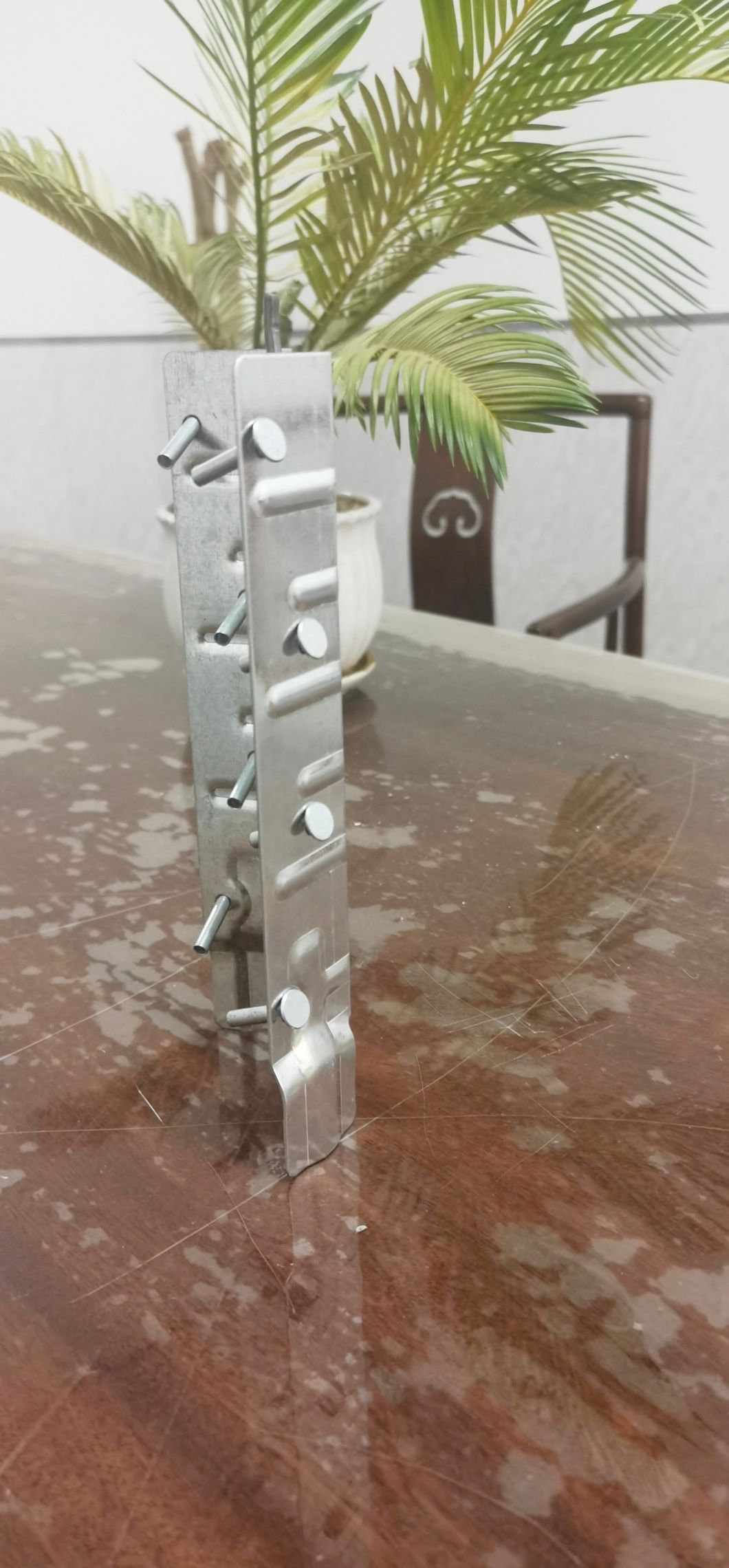 Factory Sales Galvanized Steel Wooden Box Connector Metal Hinge Foldable Crate Pallet Collar Hinge 220mm Hinge Hardwares