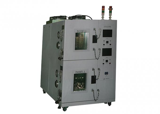IEC60068-2 Battery Testing Equipment , PCL Control Double - Layered High Low Temperature Chamber 0