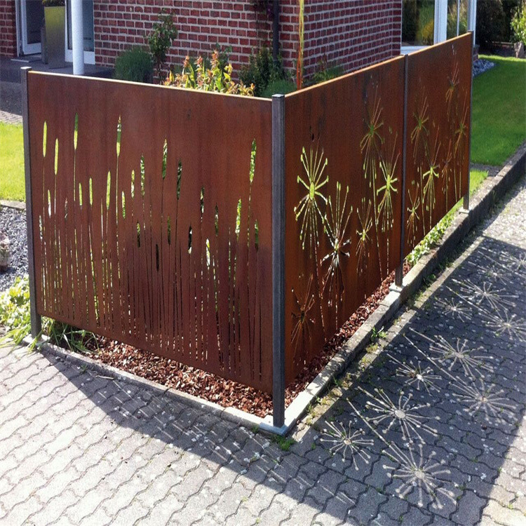 Metal Living Room Partition Screens Garden Fence