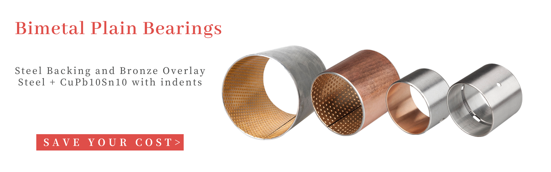  Bimetallic MaterialsSY bearings plain bearings cylindrical plain bearings