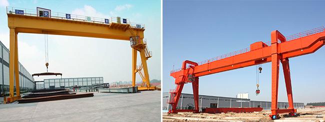Heavy Duty Electric Double Beam Gantry Crane For Loading And Unloading