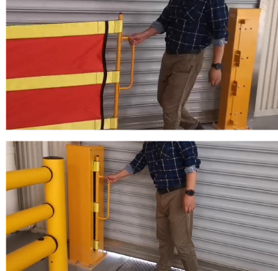 Tough Soft Curtain Anti-Collision Guardrail