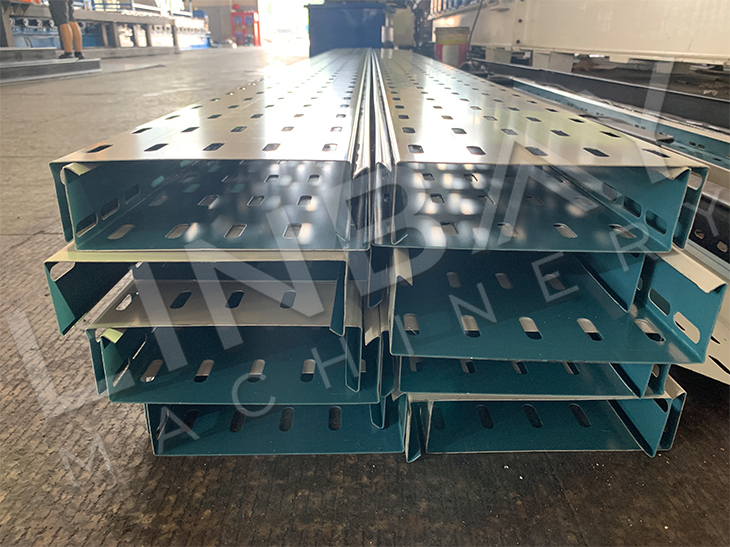 Cantilever Structure Quick Change Automatic Perforated Cable Tray Roll Forming Machine
