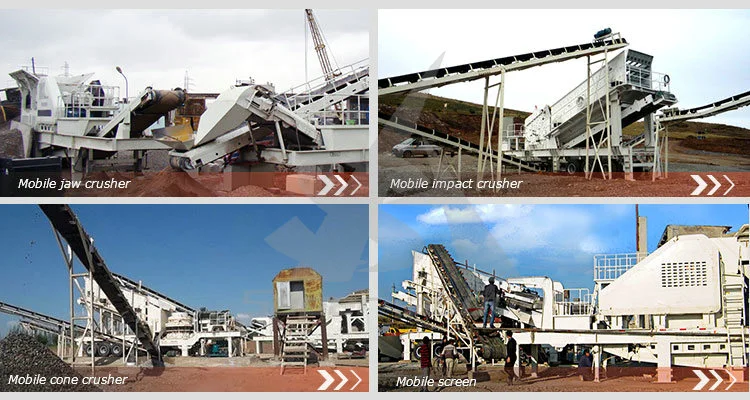 Mobile Crushing Plant Mobile Cone Crusher for Construction for Sale