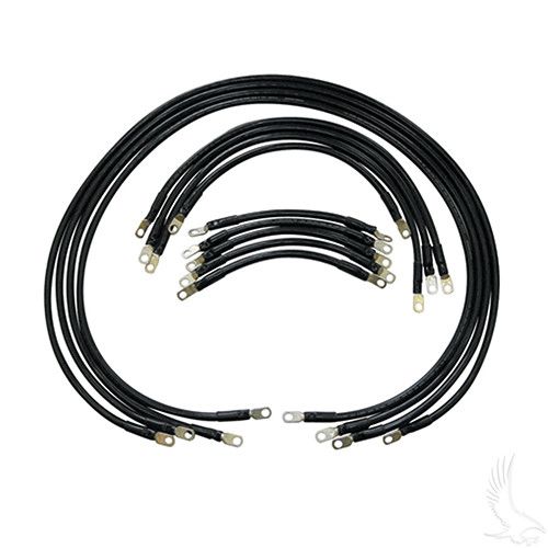 Diameter 35mm Soft Forklift Battery Cable LK-Cable-35 Centre Length 130mm