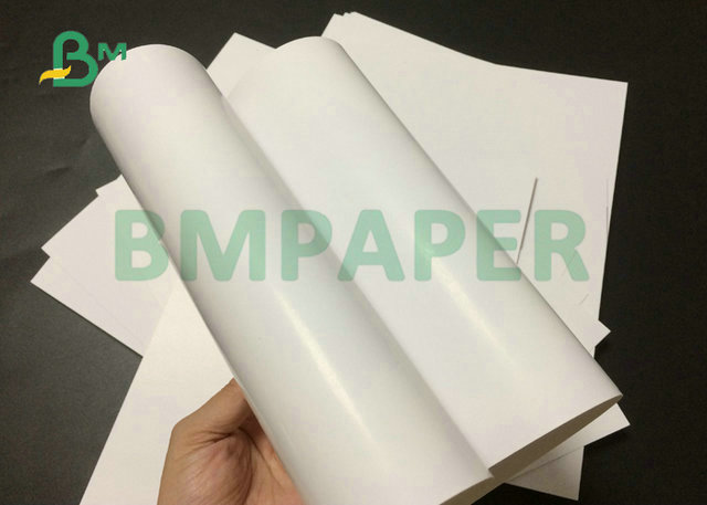 63X88 Centimeters 100% Virgin White Coated Couche Paper Glass In 300Gr 350Gr 400Gr