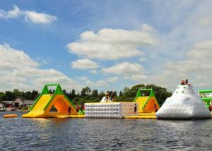 China Waterproof Inflatable Water Park For Sea , Buy Floating Water Park  Equipment on sale 