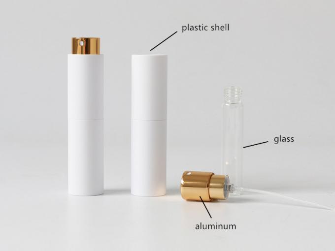 Refillable mini perfume atomiser spray bottle 10ml empty travel cosmetic bottle 2