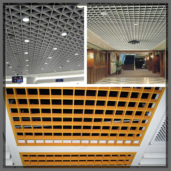 Customized Hook On Aluminum False Ceiling Tiles Open Ceiling Tiles