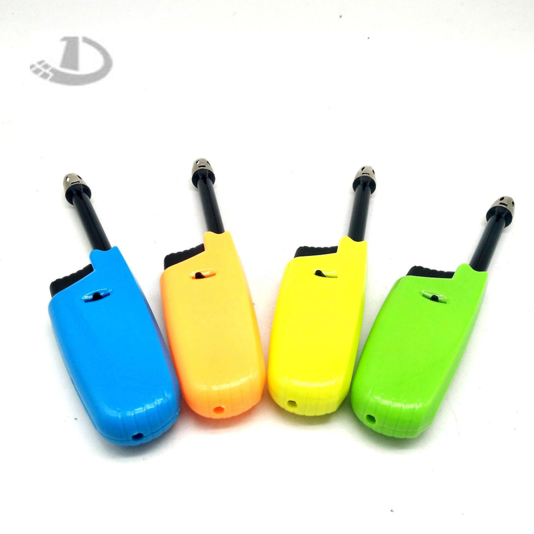 2023 New Kitchen Popular Electronic Lighter Customize Logo Refillable Candle BBQ Lighter