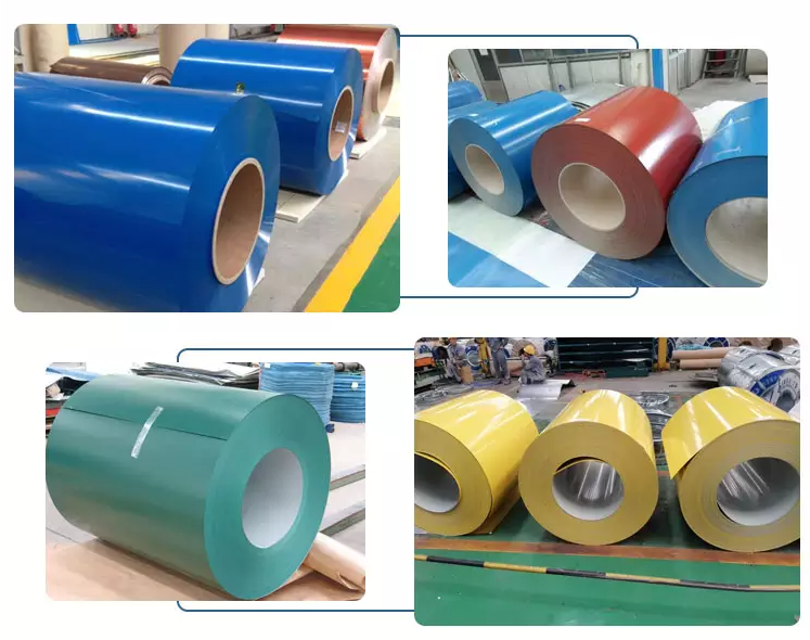 PPGI Color Coated and Prepainted Galvanized Steel Products in Coil for Metal Roofing Sheet 0