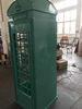 China Powder Coating 240cm Plated Public Antique Phone Booths on sale 