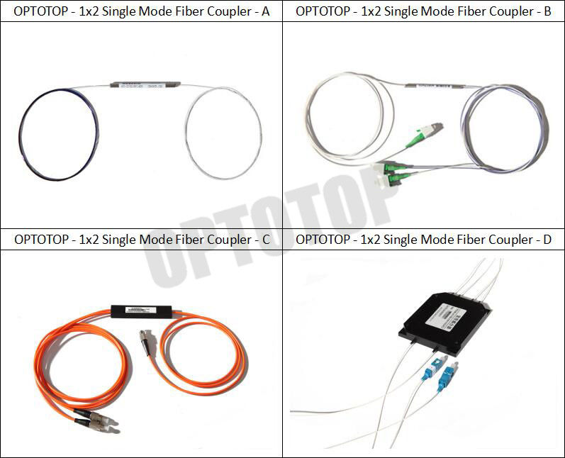 Fbt Coupler Single Mode 1x2 1310&1550nm 2:98 LC/UPC 2mm Dual Window Coupler