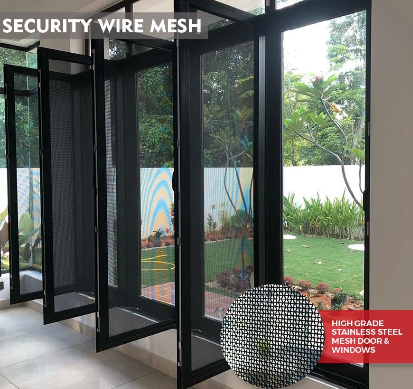 stainless steel security insect screen