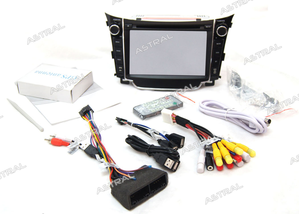 Auto Navigation HYUNDAI DVD Player I30 TV GPS Bluetooth Hand Free Radio GPS for Cars