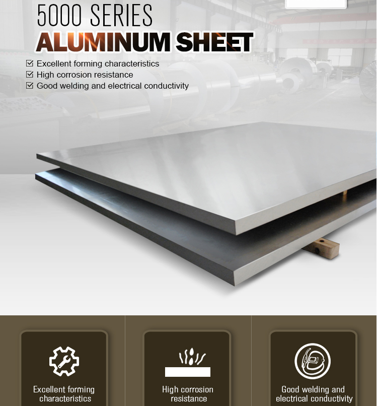 high quality 5052 5083 marine grade aluminium alloy sheet / plate for boat