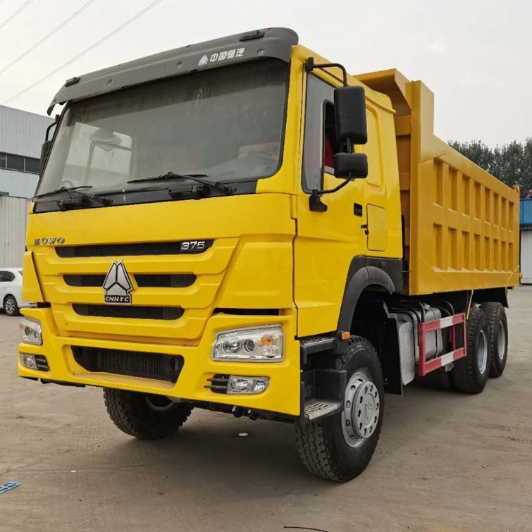 Used HOWO Sinotruk 6X4 375HP Secondhand Good Condition Dump Truck for Sale