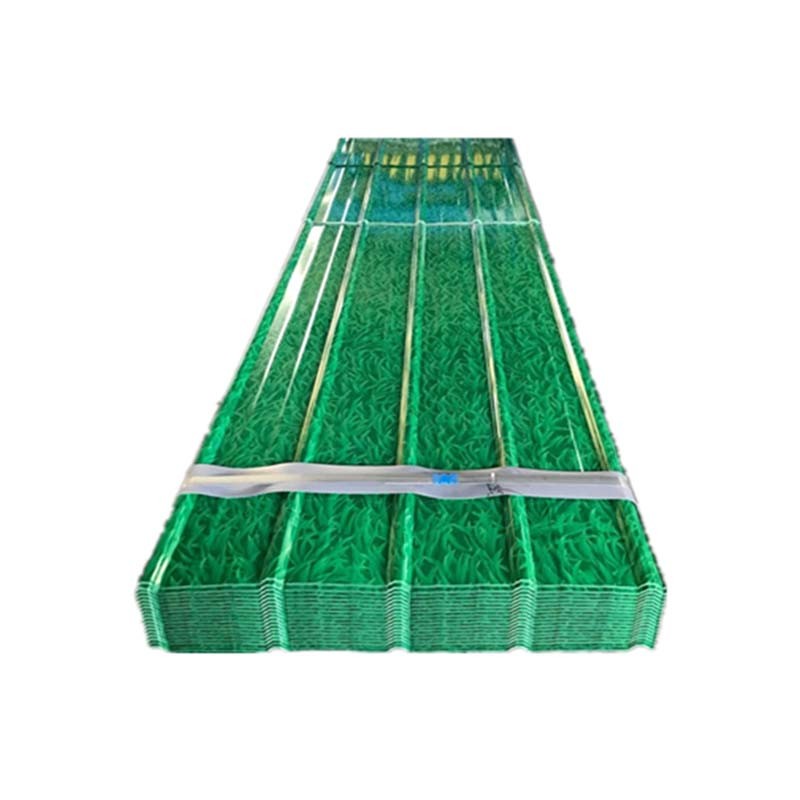 small Grass Patterned Color Coated Steel Roof Sheet For Construction Site Fence large stock factory manufacturer supplier wholesale price