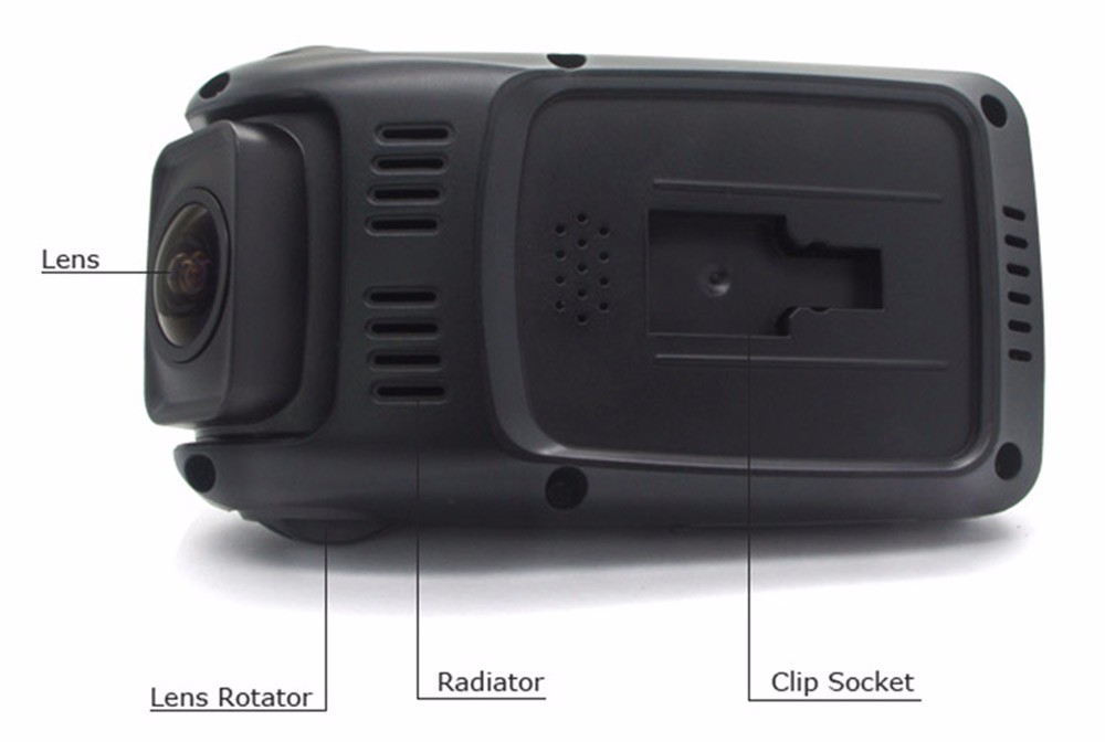 HD 1080P dash camera dual lens Super Capacitor FHD 1080P Novatek 96655 AR0330 6G Lens Video Recorder