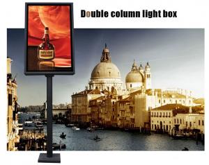 China LED back lit light box with scrolling system on sale 
