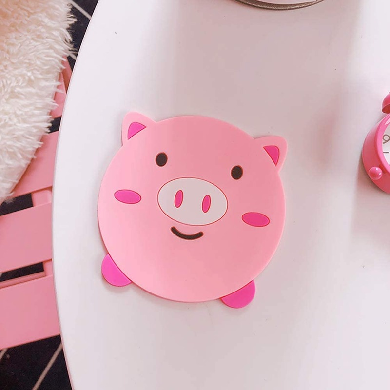 Minglu CM-003 Cute animal Round Drink Coasters Cup Mats Coffee Mug Bar Coasters for for office, restaurant, home, or bars