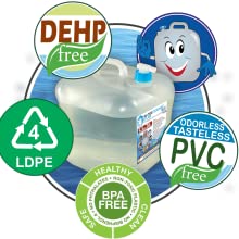 camping water jug bpa free 