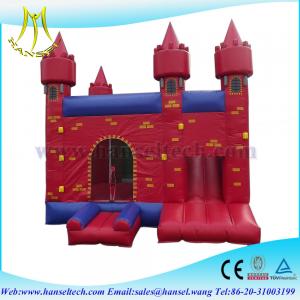 China Hansel buy inflatable slide trampoline,inflatable bouncer big,inflatable games for sale on sale 