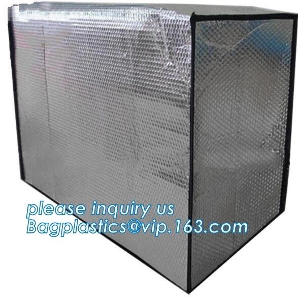 Reusable thermal insulated pallet covers, Thermal insulated pallet blankets, Radiant Barrier Foil Heat Resistance Bubble 2