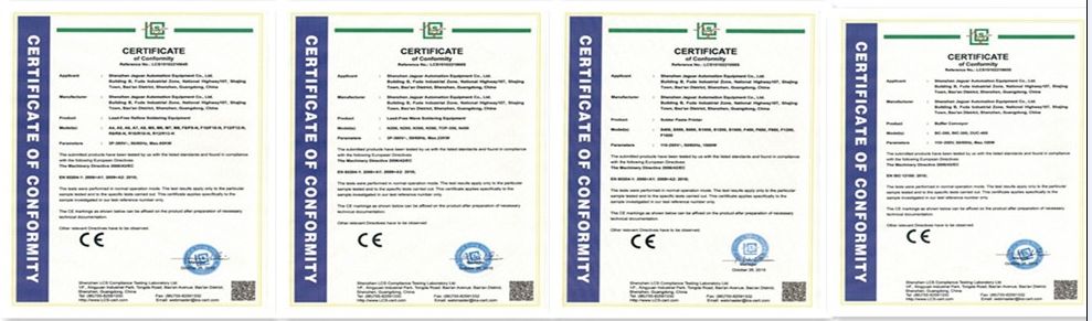 assembly line certificate