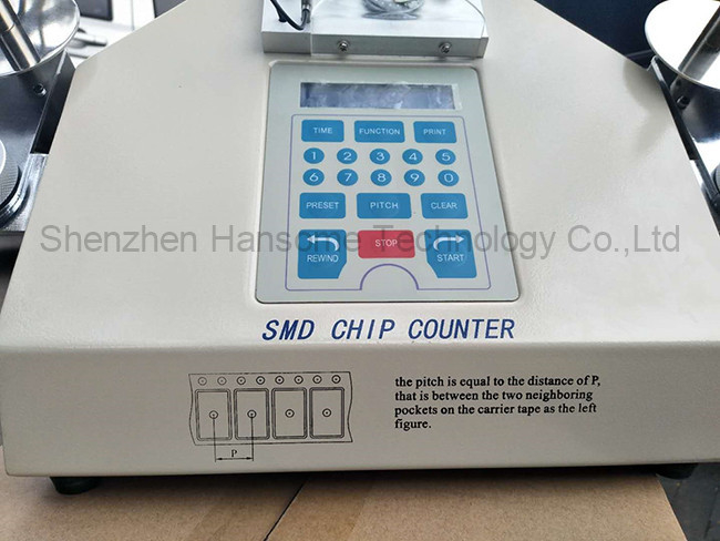 Button Control Leak Detection SMD Component Reel Counter With Label Printer 1
