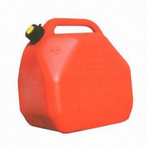 China Plastic jerry can, double functions for water and petrol on sale 