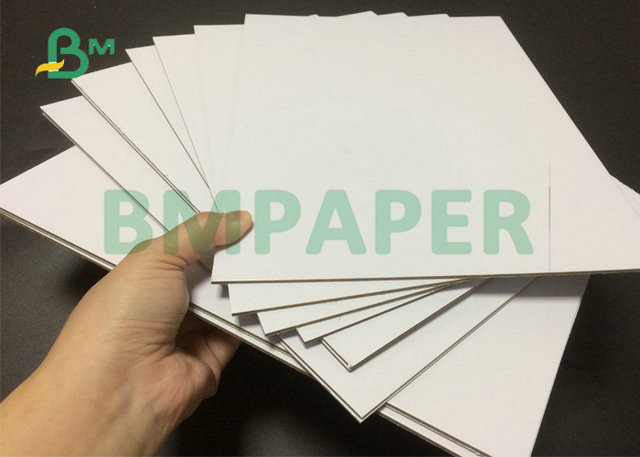 Laminated Coated Double Sided White Cardboard 2mm 3mm For Hardcover Book 