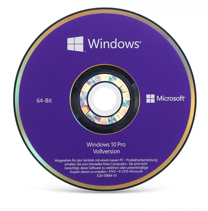 Flash Drive Windows 10 Pro OEM Multi Language Microsoft Certified Partner With DVD Win 10 Pro