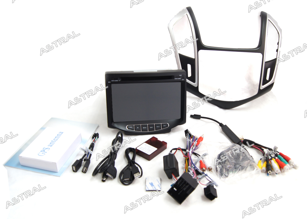 Auto 1080P HD CHEVROLET Cruze 2014 Navigation System with GPS / BT / iPod / TV / SWC