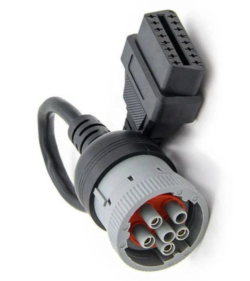 Compatible 6 Pin Connector Can-Bus Protocol Motorcycle OBD Wire Harness Diagnostic Adapter Cable