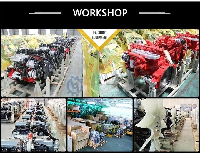 6CT8 Wheel Loader Spare Parts Diesel Engine Excavator Parts 6CT8 Engine Assembly 2