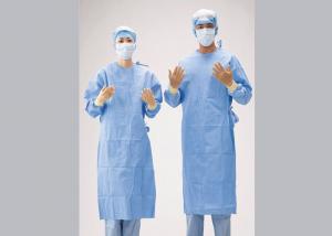 China Colorful Disposable Doctor Gown With Acid Resistant Alkali Resistant on sale 