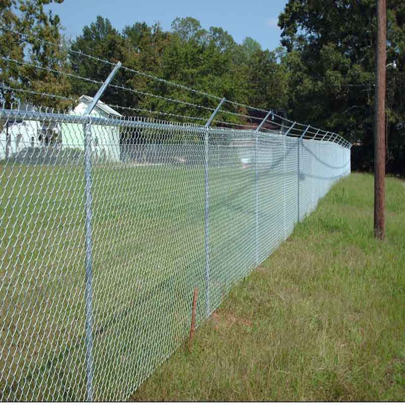 Wholesale chain link fence price, used chain link fence for sale factory