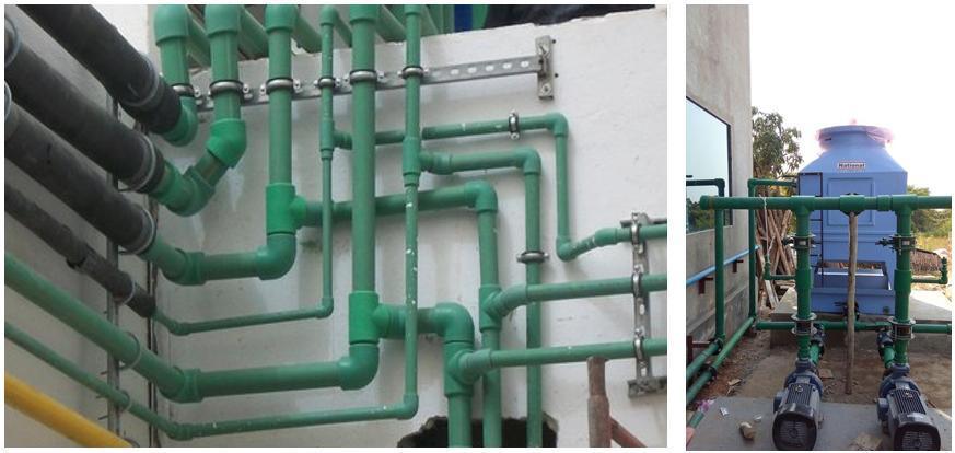 High Quality Green Hot Water Supply PPR Pipe Fitting with Competitive Price