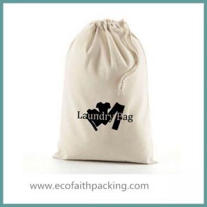 China Customized Large Capacity Cotton Laundry Bag, canvas laundry bag on sale 