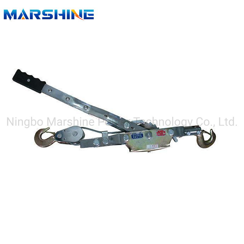 Hand Cable Puller Pulling Ratchet Chain Hoist Tackle Block