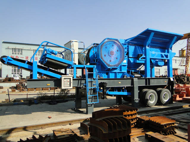 mobile construction waste recycling equipment