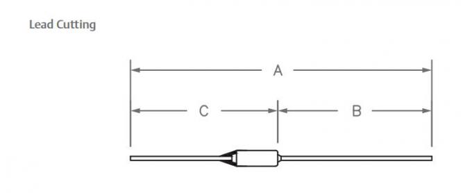 Axial Lead 72C - 240C G4 G5 Emerson Microtemp Thermal Cutoff Fuse 5A 10A 15A 20A 25A 250V 1