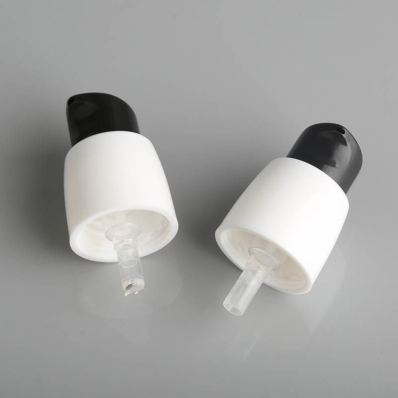 Plastic Cream Pump for Dispenser Pump with PP Half Over Cap