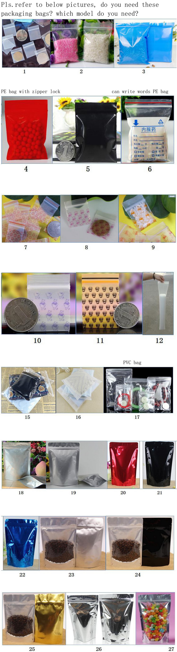 Stand Up Mylar Bags Gold Aluminum Foil Packaging Bag with Line Clear Window Zip Lock Self Seal Food Storage Package Pouch