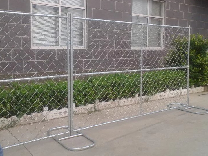 Hot sale used 6'x12' hot dipped galvanized construction chain link temporary fence panel