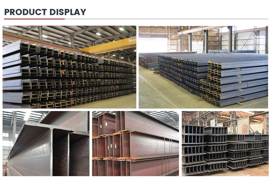 ASTM A53 A572 SA283 A53 A36 St44 S355jr SA516gh S235jr Dx51d DC01 DC02 Hot Rolled Structural Iron Mild Carbon Steel H-Beam Factory Price for Construction