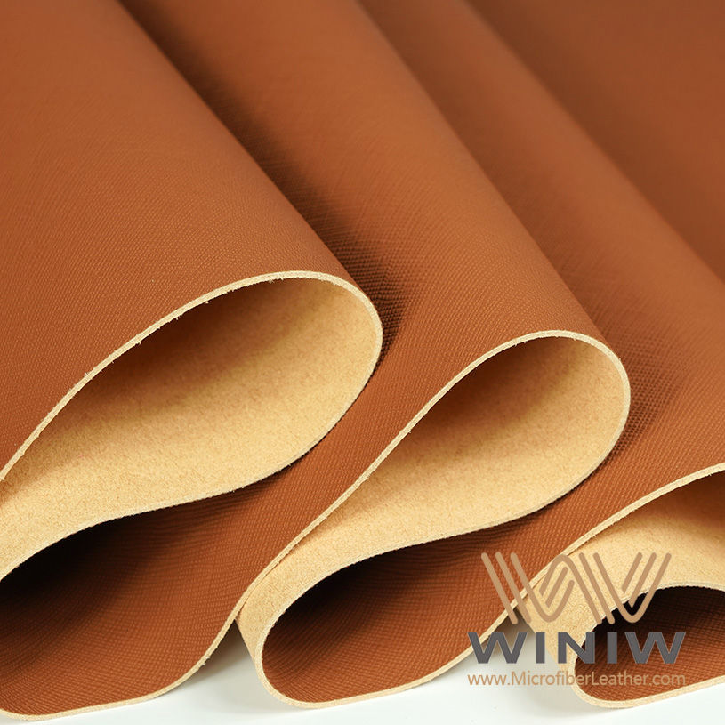 Affordable artificial leather decorative material for leather belt, case and bag fabric