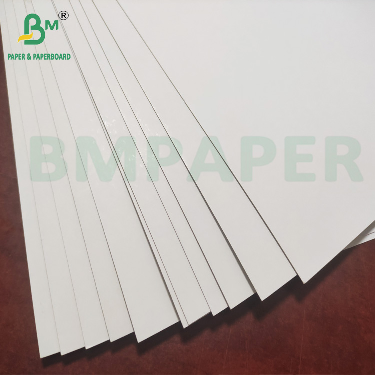 Double Side High Gloss White Cardboard For Boxes High Stiffness Packaging Board
